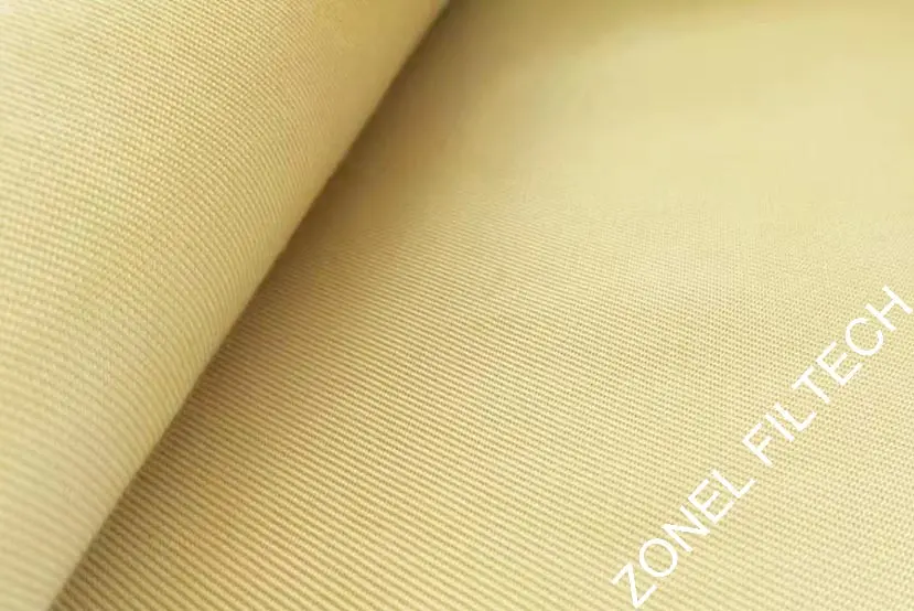 Para-Aramid Filter Fabric / Kevlar Filter Cloth And Filter Bags