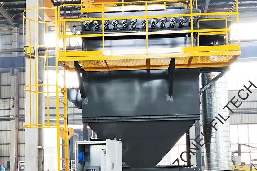 Pulse Jet Bag Filter Housing, Dust Filter Bag Type Dust Collector